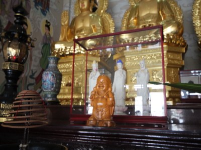 三寶殿 三寶佛前佛像(觀音像&彌勒佛像)