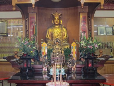 地下一樓「大願殿」主祀地藏王菩薩|許淑惠|2012/7/18|