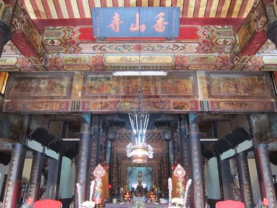 香山寺大殿 (4) 