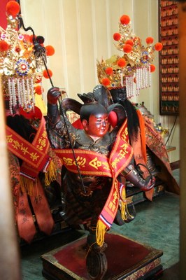 聖德魯班廟中壇元帥(陳進成拍攝-2011.03.12) 
