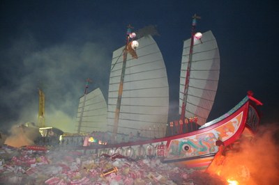 東隆宮迎王祭典-遊天河|陳進成|2009/10/17|