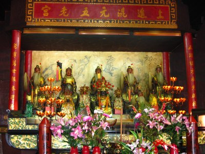 山水湖聖道院五老大天尊神龕|張薰云|2011/11/23|