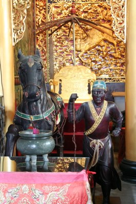 普龍殿右龕馬將軍與王馬（潘信來拍攝－2011.07. 23）