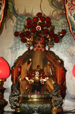萬勝宮左龕福德正神（潘信來拍攝－2011.07.12）