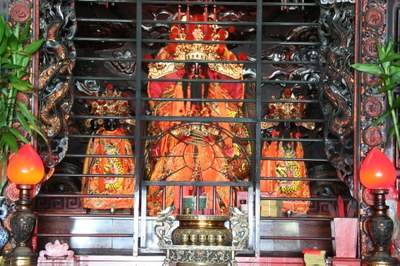 琉球鄉城隍廟城隍尊神（潘信來拍攝－2011.07. 28）||//|