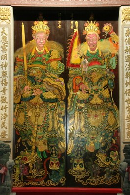 南天宮護法門神（潘信來拍攝－2011.07. 29）