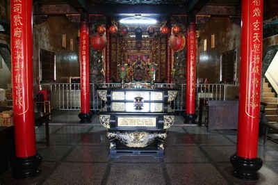 萬華村北極殿正殿(陳進成拍攝－2011.09.16 )||//|