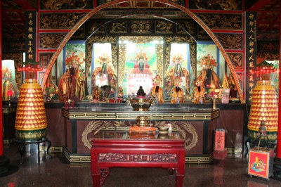 楊府廟正殿(陳進成拍攝－2011.08.11)||//|