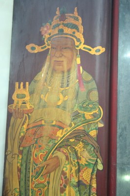 新興宮門神-潘麗水繪製2(陳進成拍攝－2009.04.11)||//|