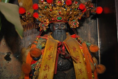 白仙宮福德正神神像(2011.08 吳明勳 拍攝)