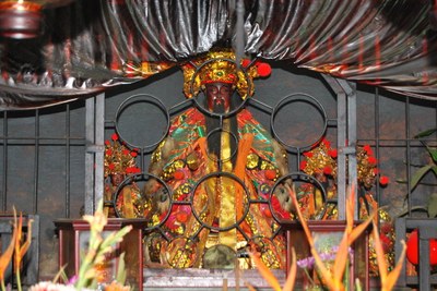 白仙宮神龕(2011.08 吳明勳 拍攝)