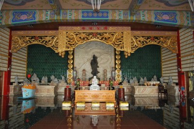普法道濟寺一樓佛堂(2011.08 吳明勳 拍攝)