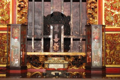 阿立祖廟萬善堂神龕(2011.09 吳明勳 拍攝)