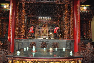聖護宮鎮殿神龕(2011.09 吳明勳 拍攝)