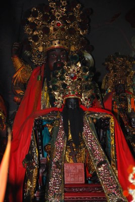 武玄宮正殿神龕神像(2011.07 吳明勳 拍攝)