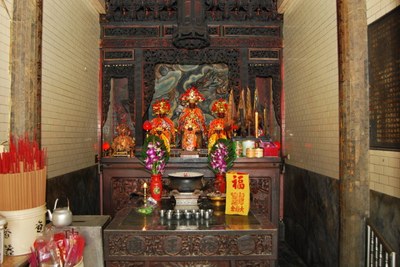 三榕王三太子爺廟內殿(2011.08 吳明勳 拍攝)