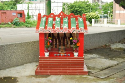 慶隆廟五營(2011.08 吳明勳 拍攝)
