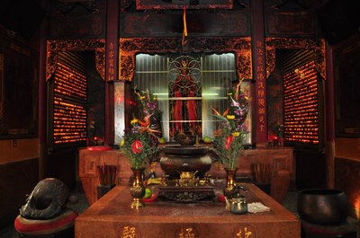 五塊厝北極殿  主神龕(陳煥昇攝2011 10 08)||//|