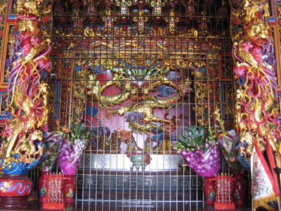 小崙太子宮神龕  (張耘書2011.10.08拍攝)   