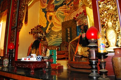 五龍天宮正殿神龕神像(2011.09 吳明勳 拍攝)||//|