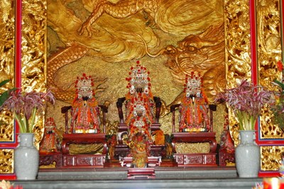 金鑾宮鎮殿神龕神像(2011.09 吳明勳 拍攝)||//|