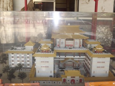 美山佛寺原設計興建廟堂模型|吳秀芬|2012/6/30|