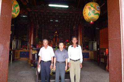 寺廟受訪者從左至右　羅買、蔡松悟、蕭清裕|王之珩|2012/05/06|