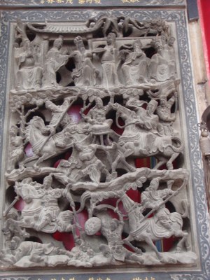 聖安宮石雕