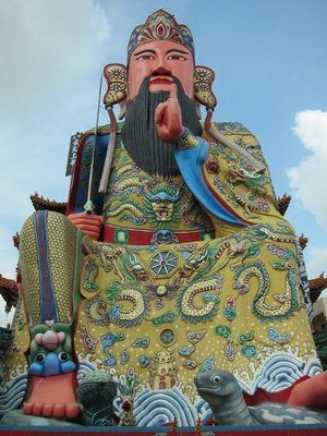 全國最大尊玄天上帝神像 (2)|許淑惠|2012/7/11|