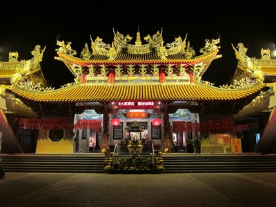 廣天宮夜景 (3) |許淑惠|2012/1/31|