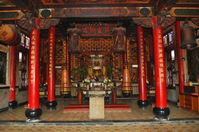 文吉士廟內殿(2011.10 吳明勳 拍攝)