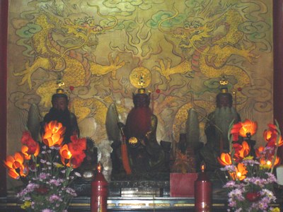 山水湖聖道院正殿虎龕神像|張薰云|2011/11/23|