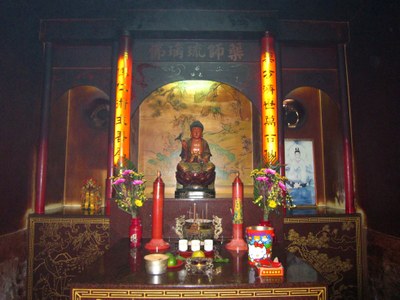 山水湖聖道院藥師琉璃佛神像|張薰云|2011/11/23|