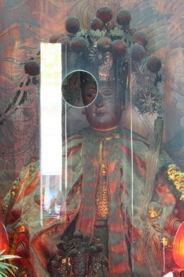 林邊超峰寺左龕註生娘娘（潘信來拍攝－2011.07.21）