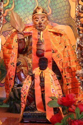 安瀾宮右龕濟公禪師（潘信來拍攝－2011.07.24）