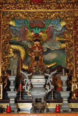 萬安宮鎮殿神龕(2011.08 吳明勳 拍攝)