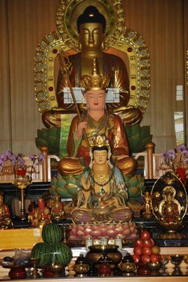 九華山護國地藏禪寺佛像(2011.08 吳明勳 拍攝)