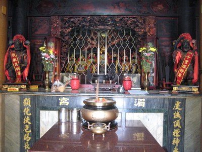 湄洲宮神龕|張耘書|2011/04/10|