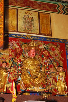 天元靈母宮鎮殿神像(2011.09 吳明勳 拍攝)